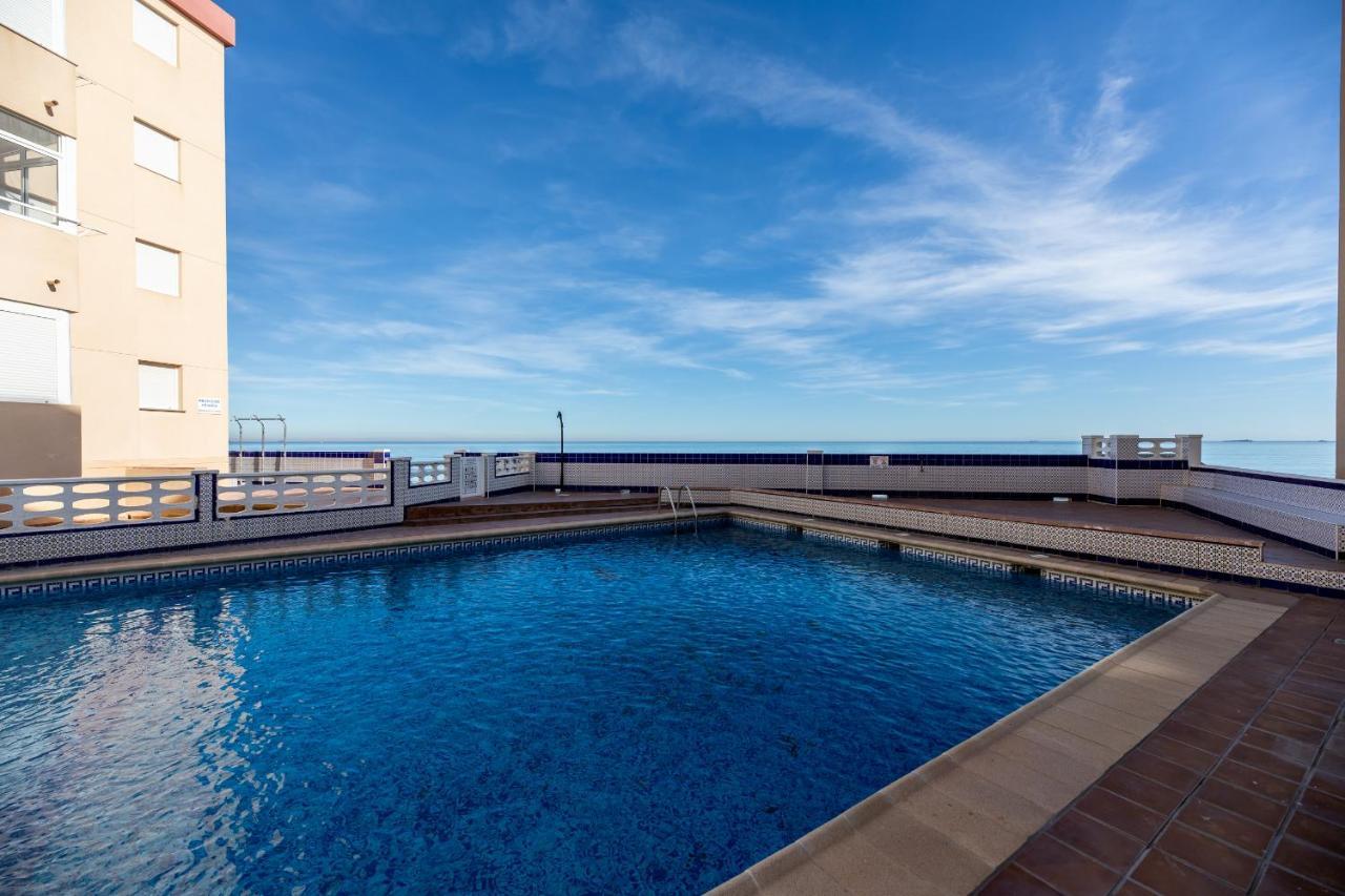 Апартаменти Bright Studio With The Seaview And Swimming Pool Ла-Манга-дель-Мар-Менор Екстер'єр фото