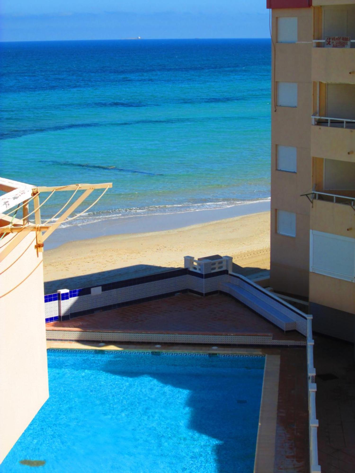 Апартаменти Bright Studio With The Seaview And Swimming Pool Ла-Манга-дель-Мар-Менор Екстер'єр фото