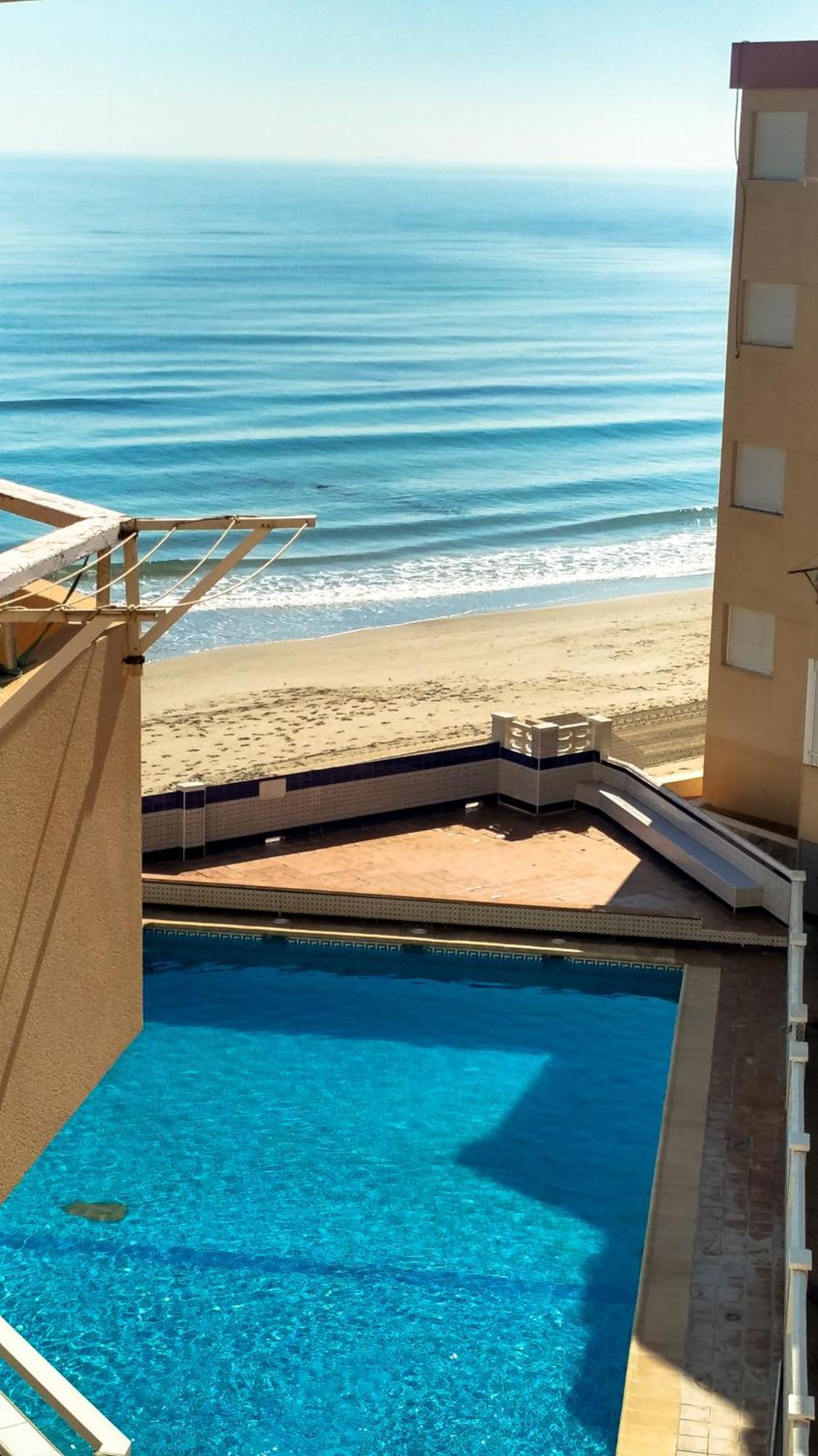 Апартаменти Bright Studio With The Seaview And Swimming Pool Ла-Манга-дель-Мар-Менор Екстер'єр фото